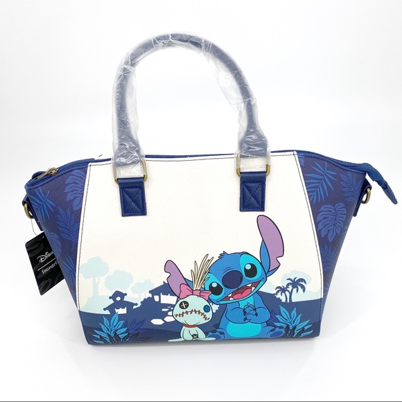 Loungefly Disney Lilo & Stitch Dark Satchel Bag